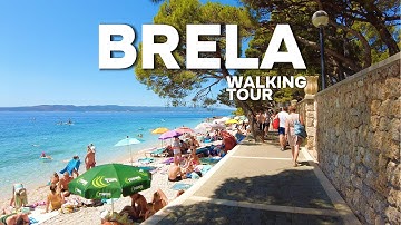 Is This Croatia’s Most Beautiful Beach Town? | Brela Walking Tour 2025