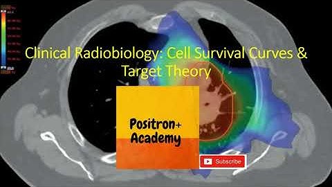 Clinical Radiobiology: Cell Survival Curve and Target Theory| LQ Model