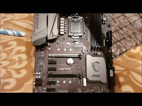 MSI Z270 Gaming M3 LGA 1151 Распаковка!!