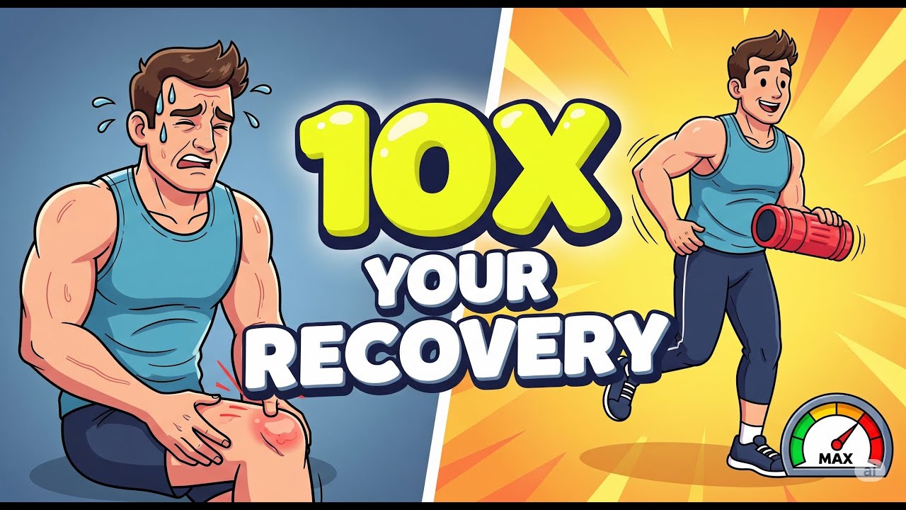 Beat Muscle Soreness 10X Faster (DOMS Recovery Hacks)