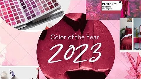 Pantone Color of the Year 2023| Viva Magenta| #pantone #colour #trend #coloroftheyear #magenta #yt