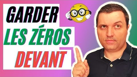 Excel garder les ZÉROS devant les nombres ! Astuce indispensable 💡