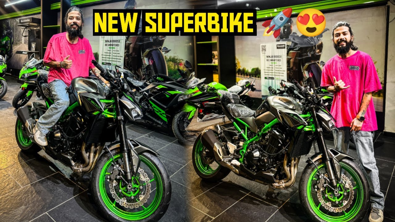 Finally Apni New Superbike Kawasaki Z900 Echo Book Kara Hi Di 😍