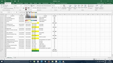 1 0.0 Excel SUBTOTAL E ESTRUTURAS DE TÓPICOS