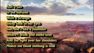 SUN BY RICHARD SANDERSON WITH LYRICS enak didengar