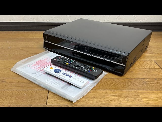 TOSHIBA 東芝　 HDD搭載DVDビデオ一体型レコーダー □ TOSHIBA 東芝 D-W255K VTR一体型 HDD DVD ビデオレコーダー