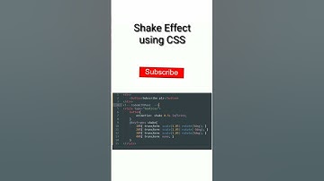 shake effect using CSS on button #shortsvideo #webdevelopment #developers #programmer #programming