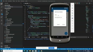 Flutter CRUD with mySQL database