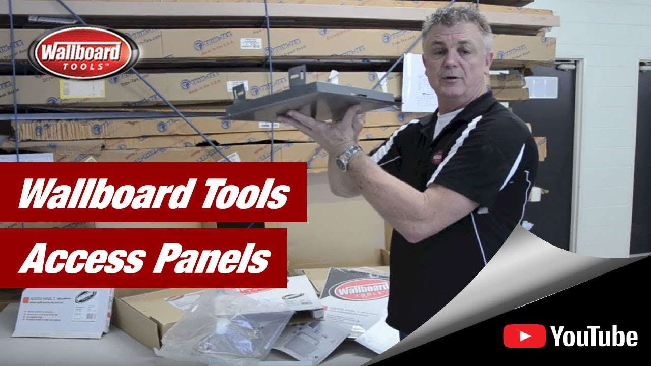 Wallboard Tools Access Panels YouTube