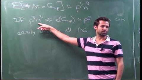 Programa de Mestrado: Extremal and Probabilistic Combinatorics - Aula 14 - Parte 02