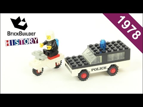 Lego Town 644 Police Mobile Patrol - 1978 - BrickBuilder History