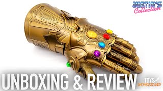 Infinity Gauntlet Diecast Wearable Avengers Infinity War Review - Life Size Prop Replica