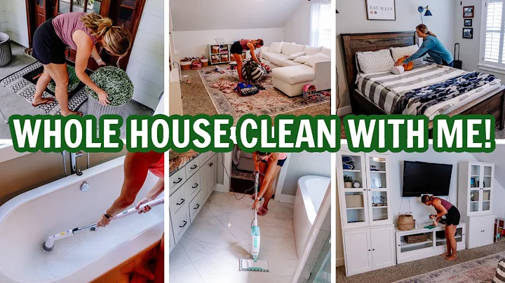MASSIVE WHOLE HOUSE CLEAN WITH ME | EXTREME CLEANI...
