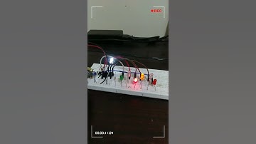 NE555 and CD4017 LED Light Chaser - Electronics HubPK