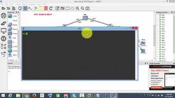 VLAN , VTP & DHCP on CISCO switch through GNS3 Part 3