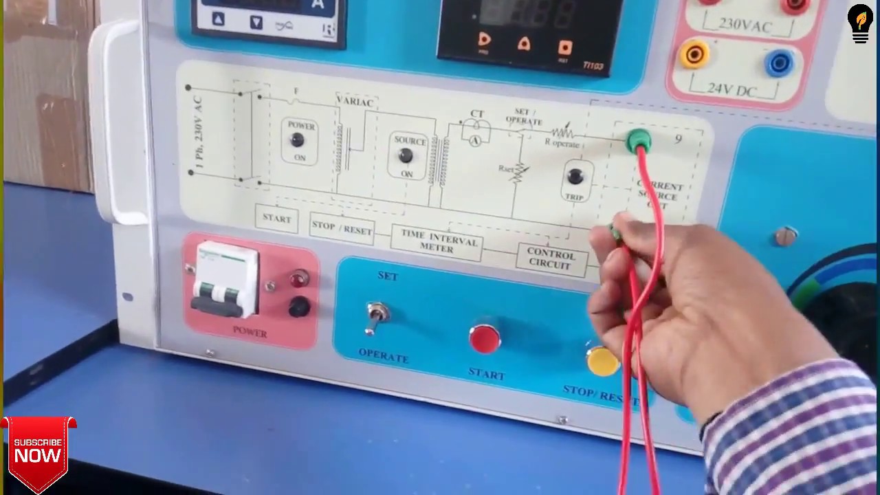 Working Principal of Numerical relay (P154 Agile) by THE NEXT LEVEL