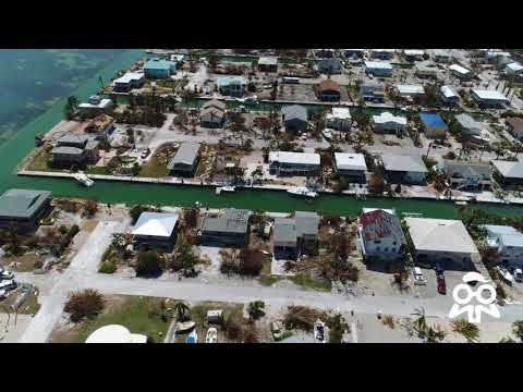 Hurricane Irma Damage Recorded by Drone in Cudjoe Key
