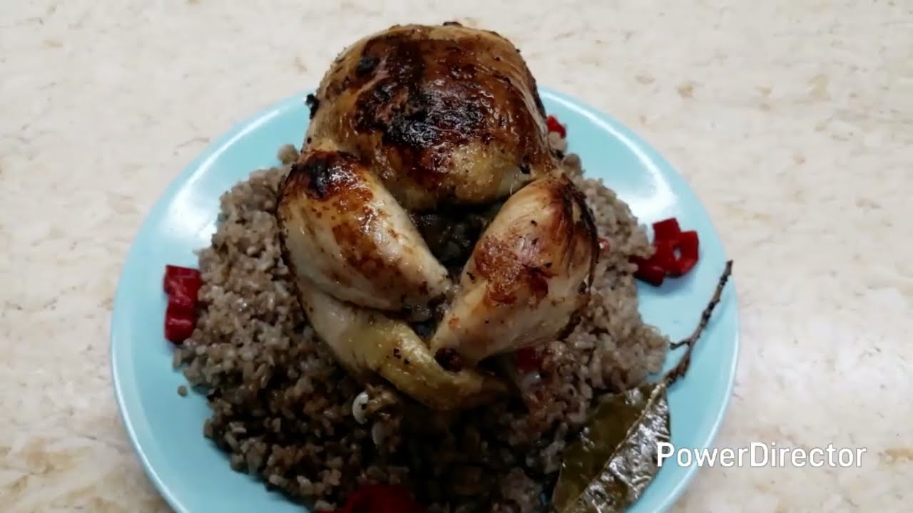 فرخة محشية أرز خلطة و مسلوقة من مطبخ الشيف هناء ناجي