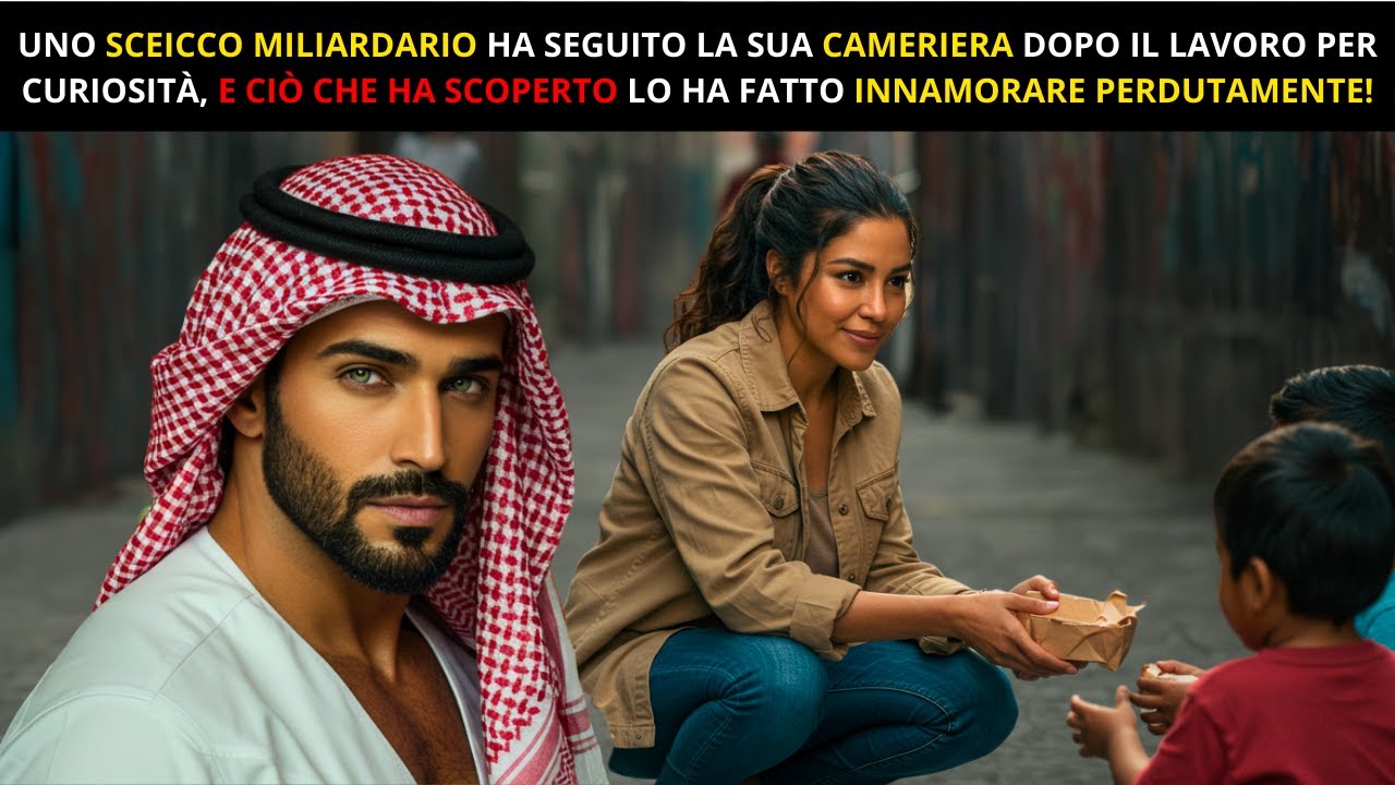 SCEICCO MILIARDARIO VEDE LA SUA CAMERIERA DOPO IL LAVORO: QUELLO CHE VEDE LO FA INNAMORARE!