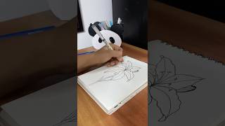 Easy Lilly Drawing #drawing #easydrawing #beginnerdrawing #flowerdrawing