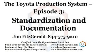 The Toyota Production System iTunes Episode 3