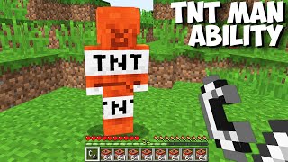 Minecraft but with NEW RAREST MANS with SECRET ABILITY in Minecraft ? LIGHT TNT MAN !