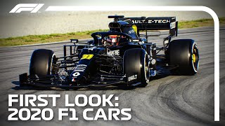 First Look! 2020 F1 Cars Hit The Track in Barcelona