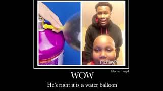 A water balloon meme compilation