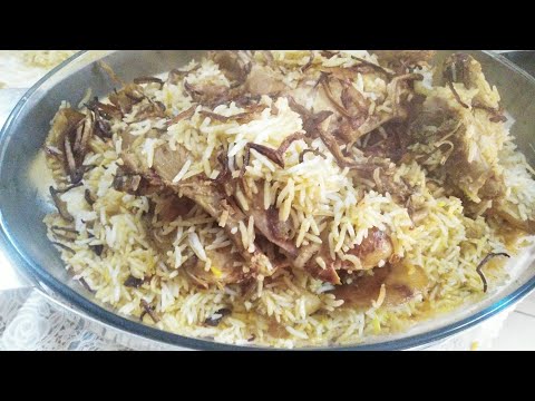 Magloba rice and salad