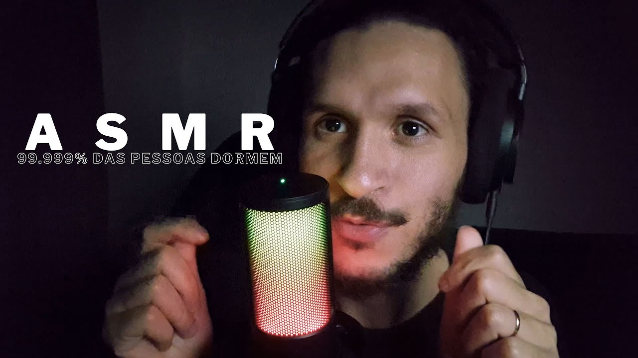 ASMR | 99.999% DAS PESSOAS DORMEM COM ESSE ASMR
