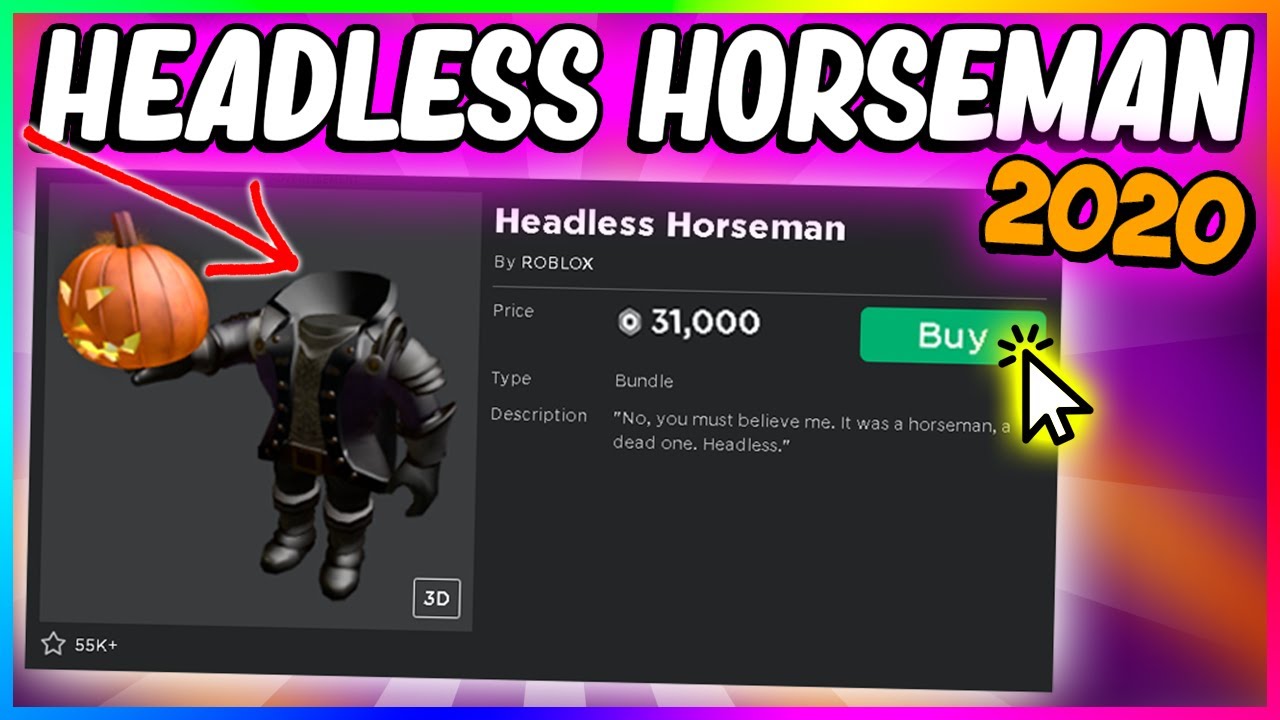 Roblox  How to get Headless Horseman bundle - GameRevolution