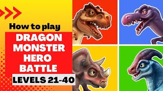 merge master dragon monster hero battle 3d video part 2 🐉 screenshot 5
