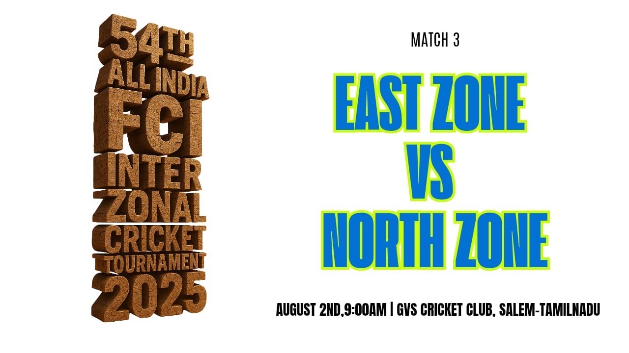 FOOD CORPORATION OF INDIA ||54TH ALL INDIA FCI INTER - ZONAL||