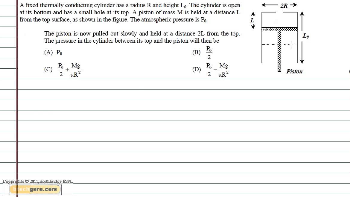 Crack IIT JEE - Video Solution to JEE 2007 - Physics - Problem 4 - YouTube