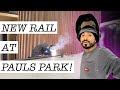 New rail at pauls park