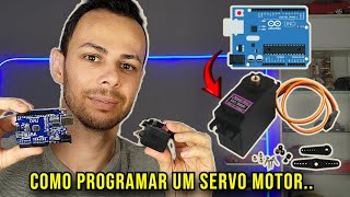 APRENDA HOJE! - Como Programar um SERVO MOTOR (Ângulo e Velocidade)