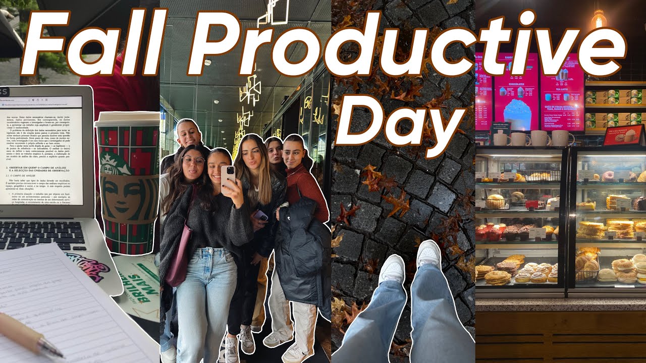 FALL PRODUCTIVE DAY IN MY LIFE - YouTube