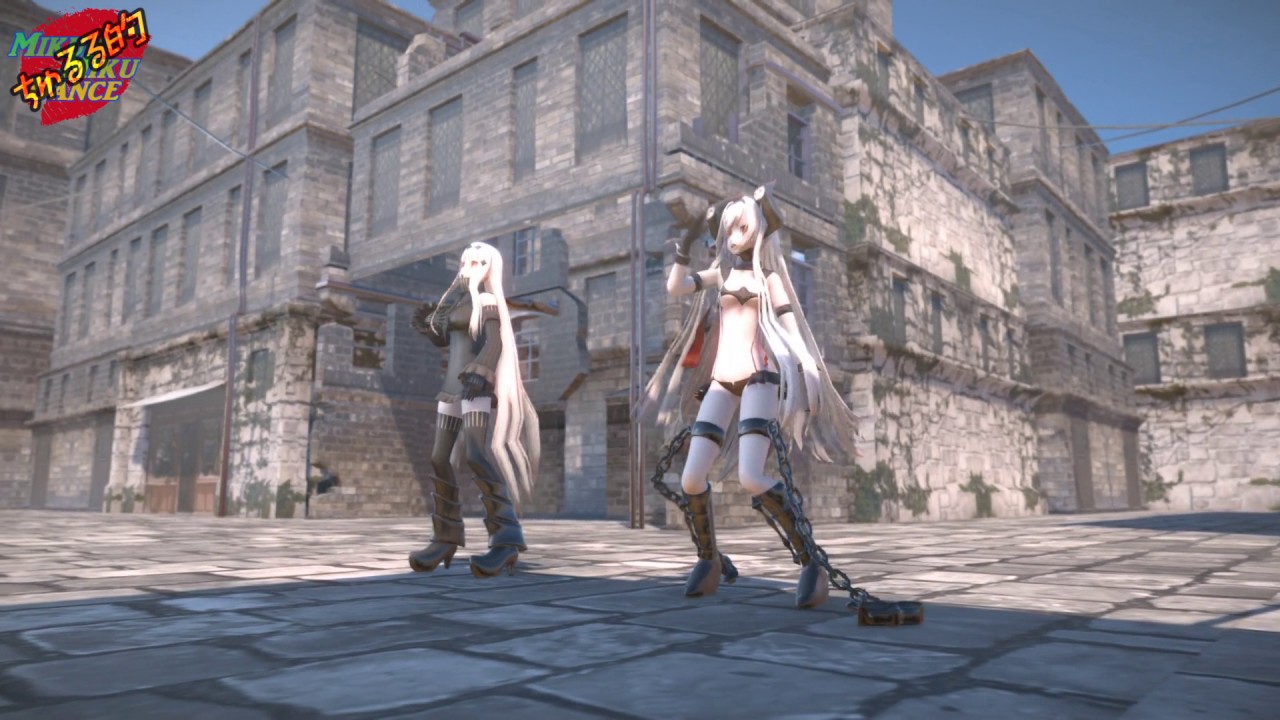 防空棲姫さんと空母水鬼さんでBad Apple!!_300MB