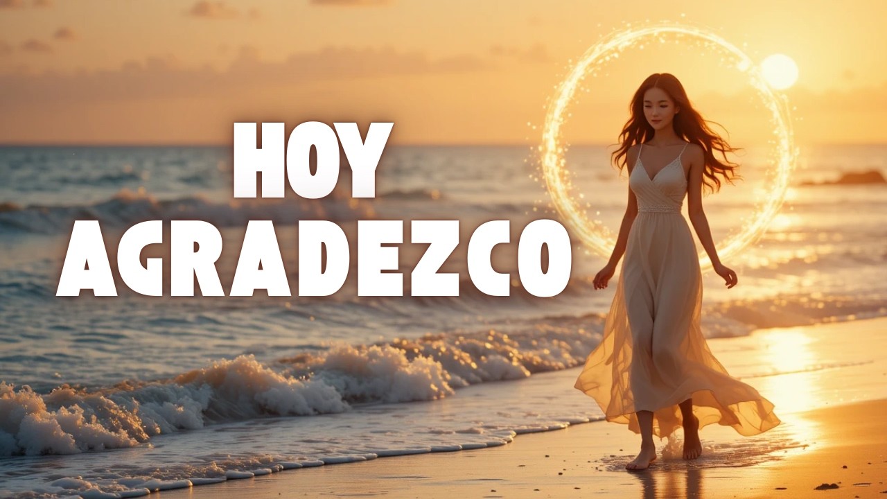AGRADECE Y FLUYE 🌿 Afirmaciones Positivas para Calma y Alegría Interior