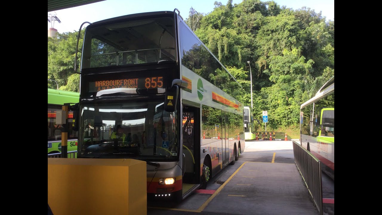 [Weekday Double-Decker] TTS Bus Service 855 [SMB5900E]: Farrer Rd Stn ...