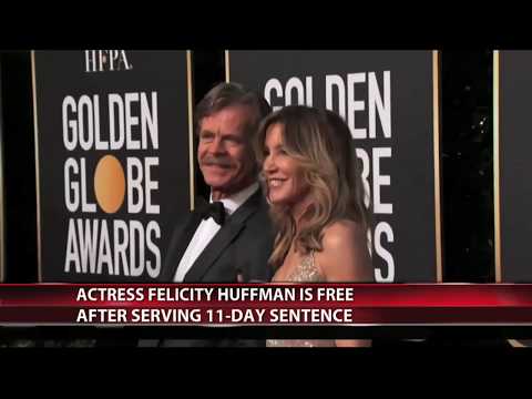 FiOS1 News Now - Felicity Huffman Released - 10/26/2019