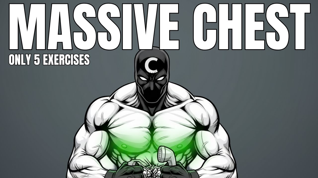 The ONLY 5 Exercises You Need For A Massive Chest