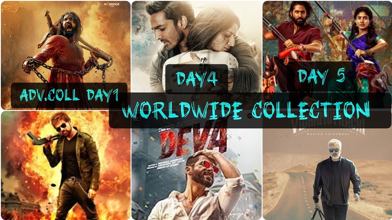 Chhaava Advance Collection, Deva Day11 Thandel Collection Worldwide। Sanam Teri Kasam Re Release ❤️