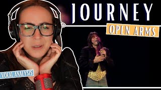 STEVE PERRY's stunning vocals in OPEN ARMS - JOURNEY (Reaction & Analysis) | Jennifer Glatzhofer