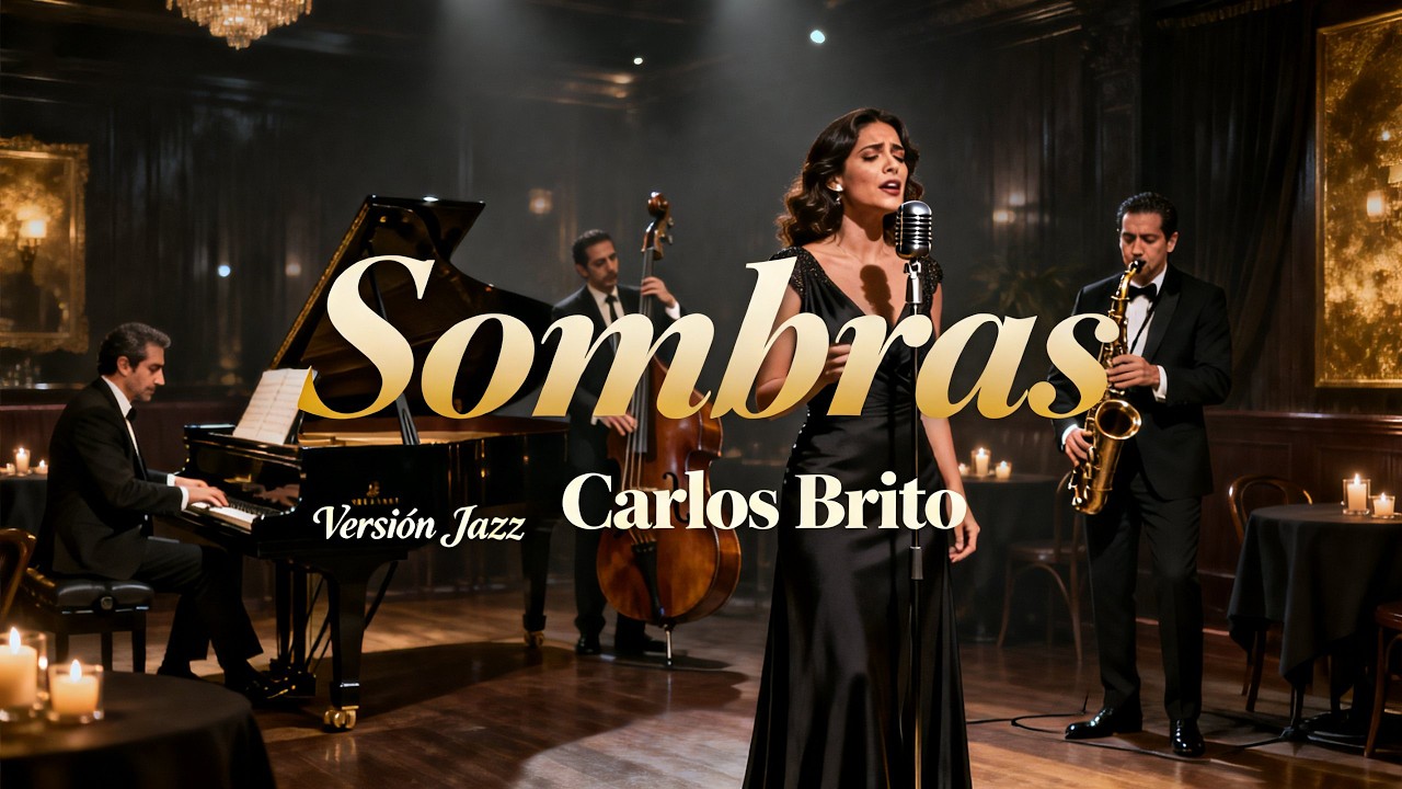Sombras – Carlos Brito | Cover Bolero Jazz | Jazz Latino y Música Romántica