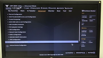 How to Enable or Disable HD Audio for ASUS TUF B760 Motherboard