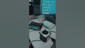 Stepper motor with DM542 and Delta PLC DVP-12SA2