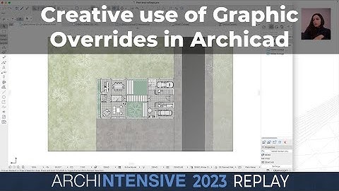 Graphisoft Community Challenge: Graphic Overrides in Archicad with Rubia Torres