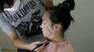 杉野希妃・特殊メイクで太る／映画『マンガ肉と僕』メイキング映像