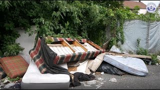"We're going to catch you."  Harrisburg Public Works strong message to illegal dumpers.